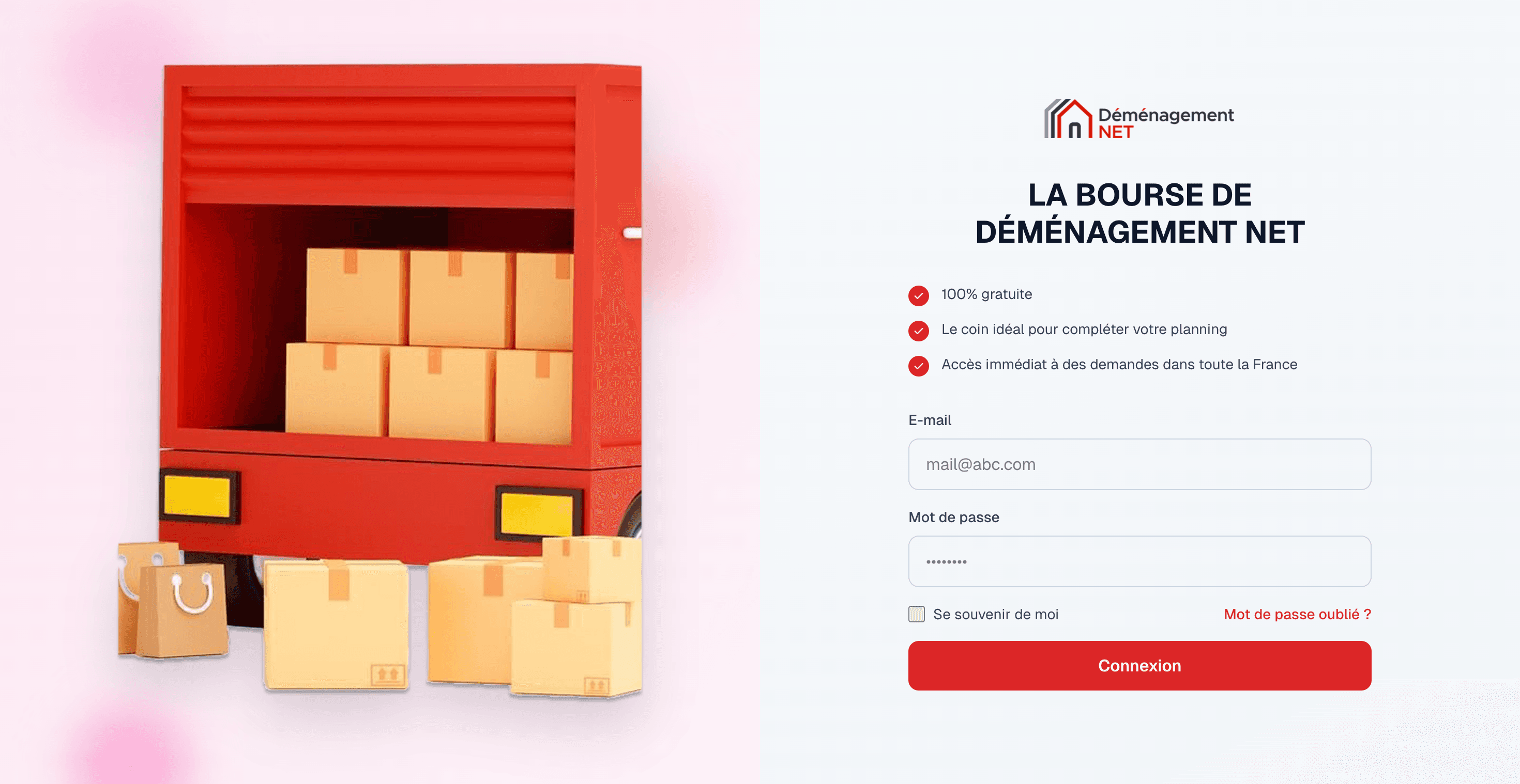 Automated Moving Exchange Platform