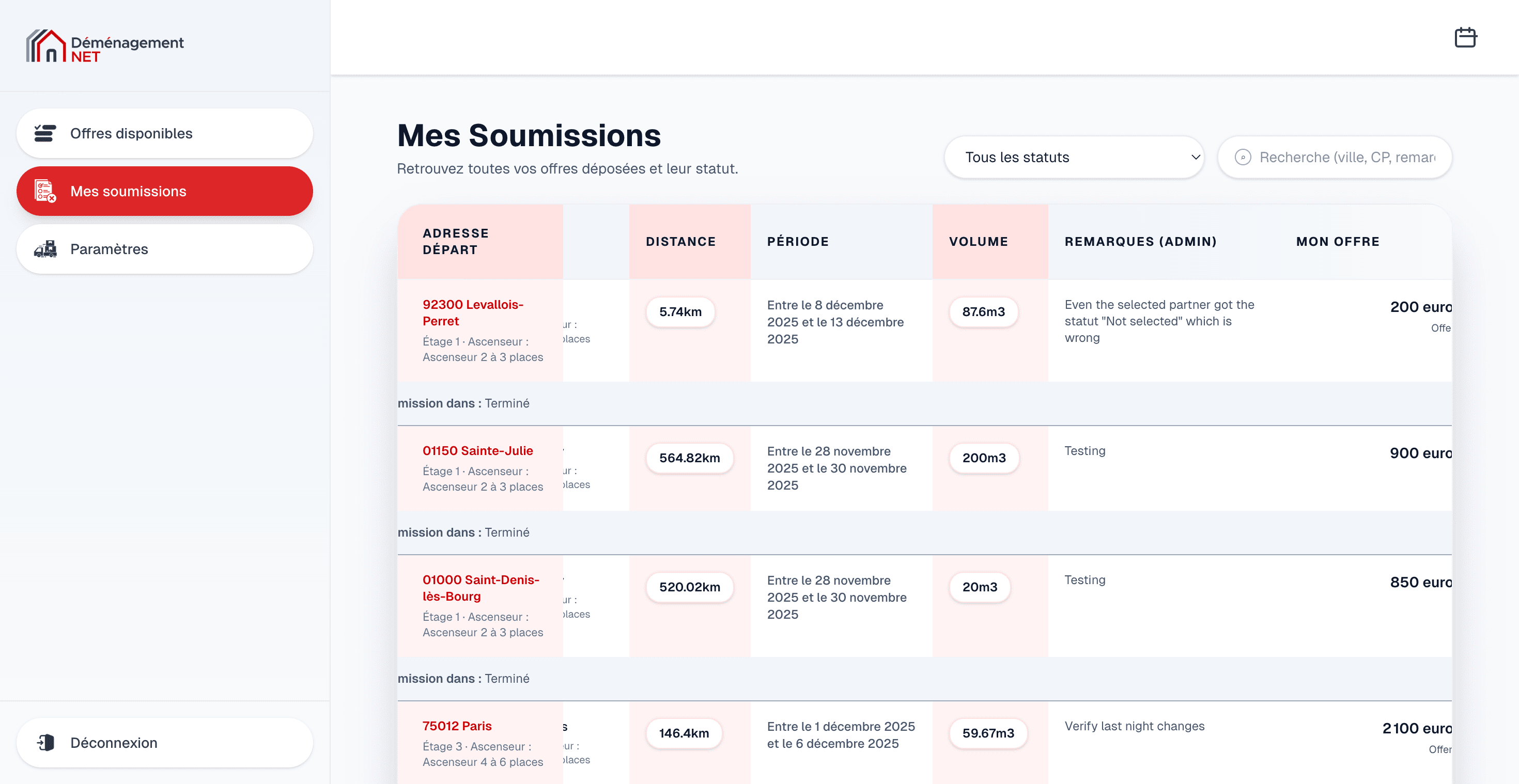 Annonces en cours avec compte Ă rebours